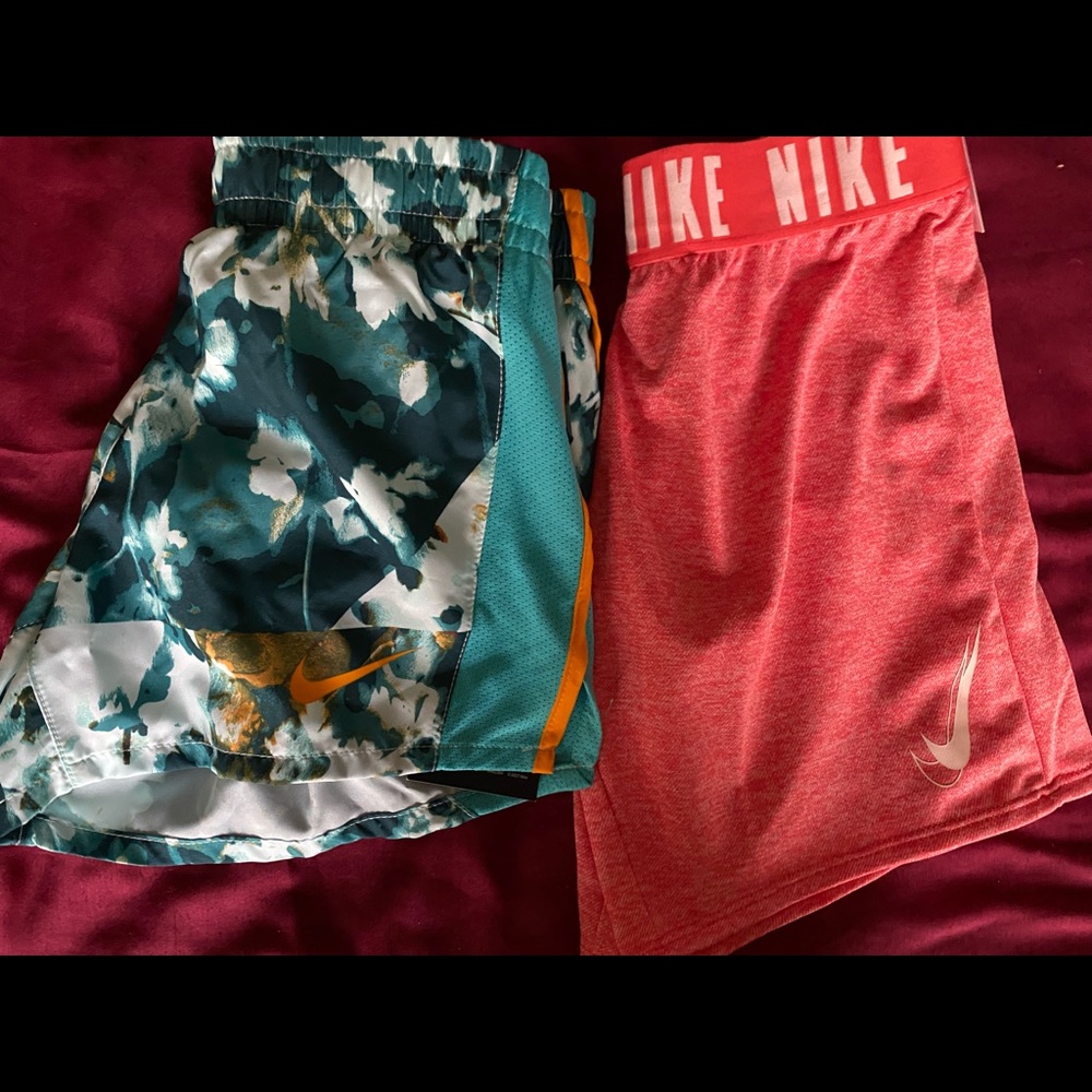 Two Girls Nike Shorts